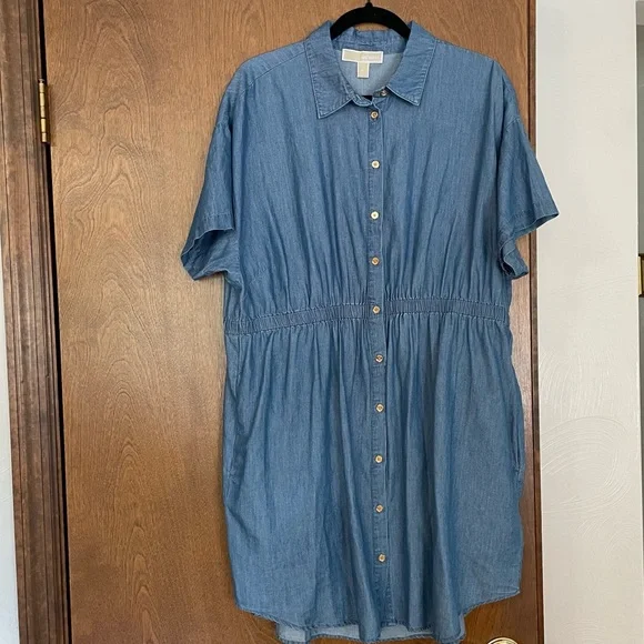 MICHAEL Michael Kors | Dresses | Michael Kors Chambray Shirt